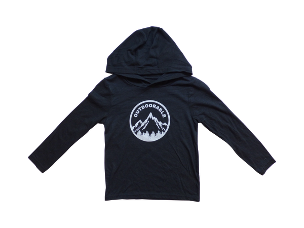 Outdoorable Light Weight Charcoal Hoodie