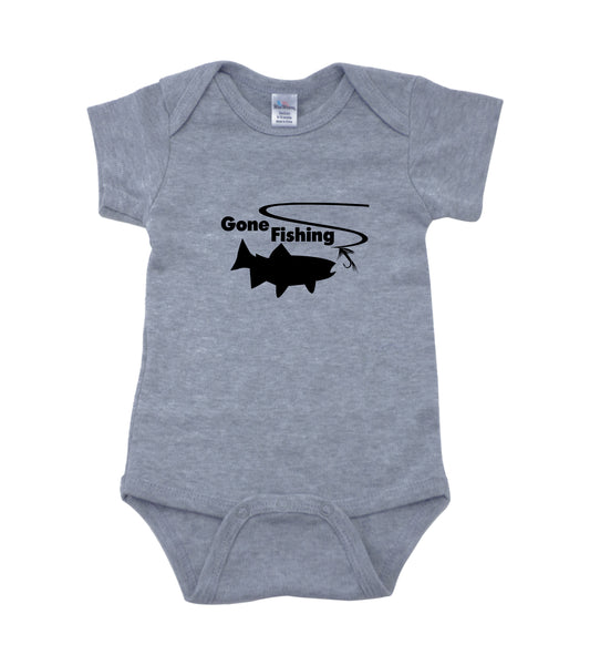 Gone Fishing Onesie