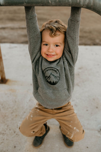 Outdoorable Nickel Grey with Black Hoodie
