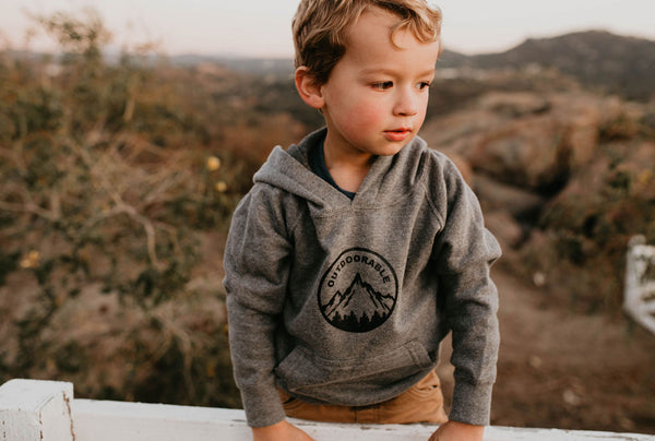 Outdoorable Nickel Grey with Black Hoodie