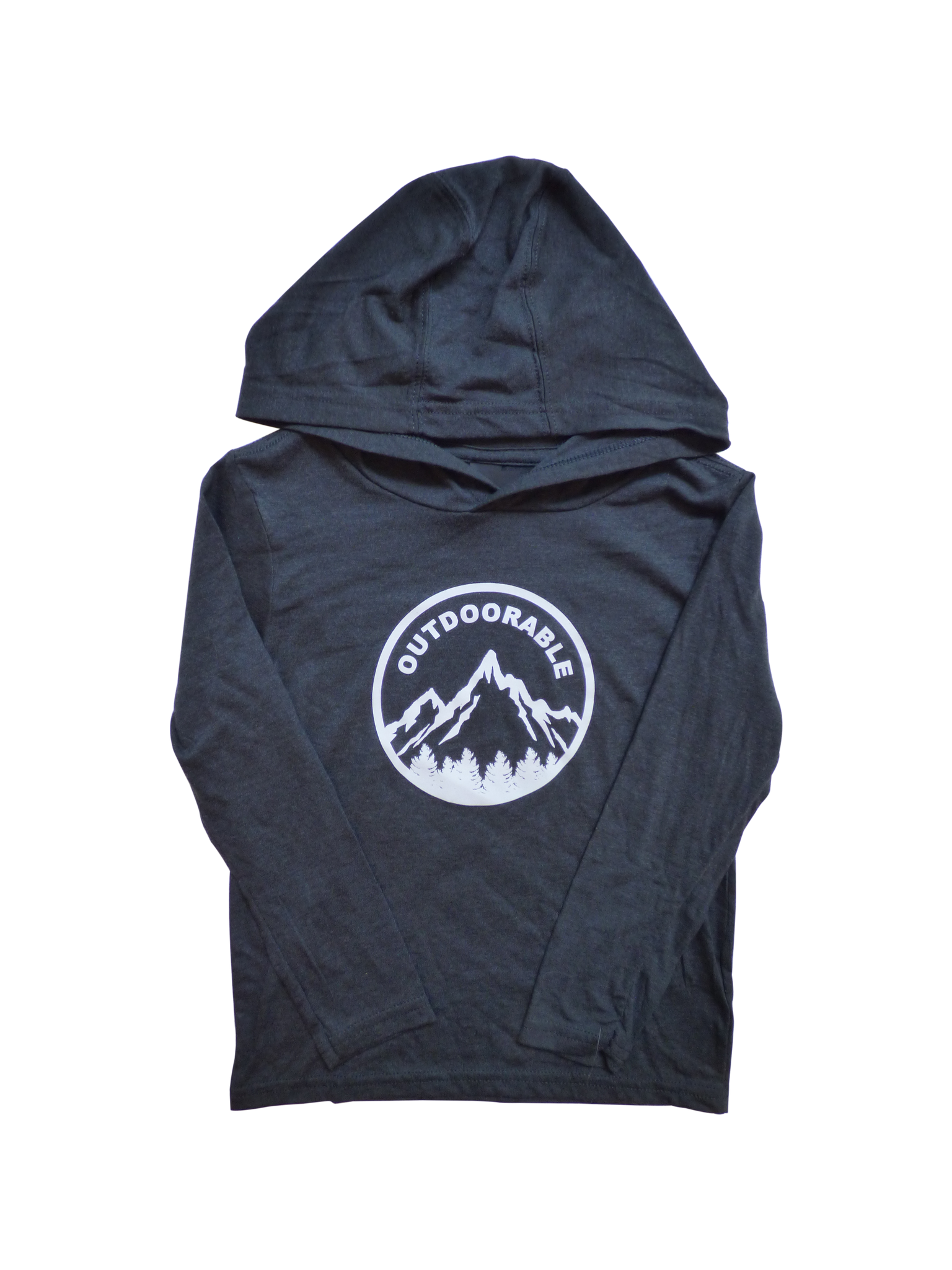 Outdoorable Light Weight Charcoal Hoodie