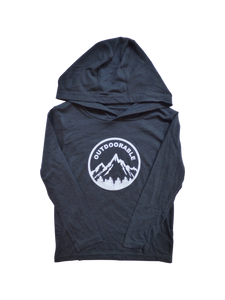 Outdoorable Light Weight Charcoal Hoodie