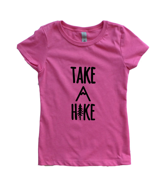 Take A Hike Girls Youth Shirt