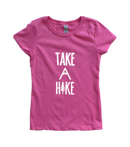 Take A Hike Girls Youth Shirt