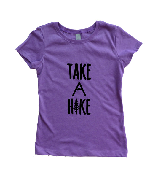Take A Hike Girls Youth Shirt