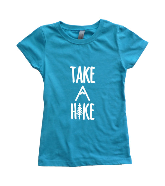 Take A Hike Girls Youth Shirt