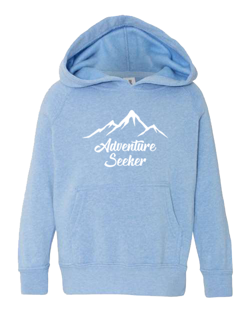 Adventure Seeker Sky Blue with White Hoodie