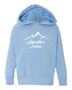 Adventure Seeker Sky Blue with White Hoodie