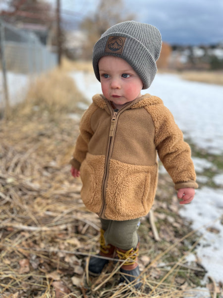 Toddler Grey Outdoorable Beanie