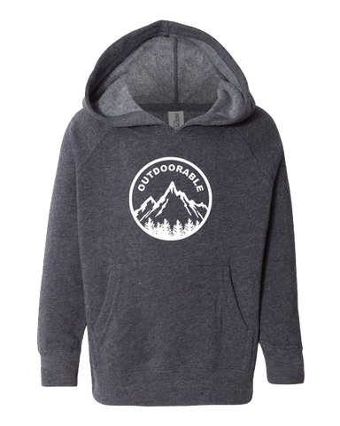 Outdoorable Navy with White Hoodie