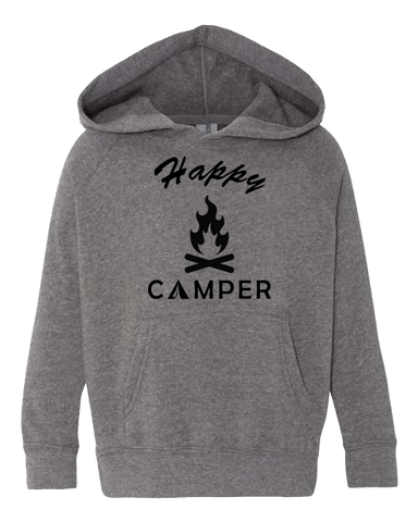 Happy Camper Nickel with Black Hoodie