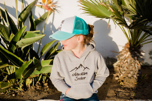 Heavy Weight Adventure Seeker Grey Hoodie